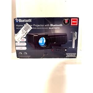 RCA 480P Portable Home Projector Bluetooth HDMI iPhone Android compatible